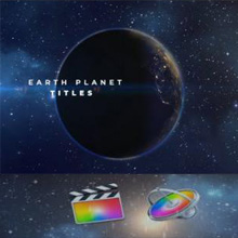 VH – Earth Planet Titles for Final Cut Pro X