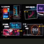 Glitch Title Slideshow
