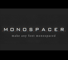 Plugin Everything Monospacer 1.1.3 for After effects