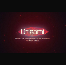 Aescripts Origami 1.2.4 for After Effects